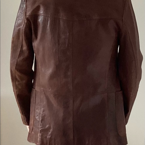 ANDREW MARC Waxed Leather Jacket - Picture 7 of 10